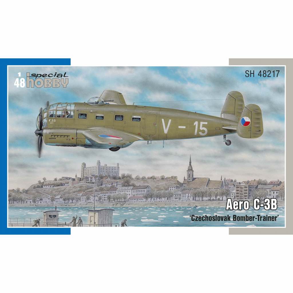 【新製品】48217 1/48 アエロ C-3B 「チェコスロバキア爆撃手練習機」