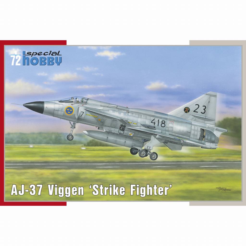 【新製品】72378 1/72 サーブ AJ-37 ビゲン 戦闘攻撃機