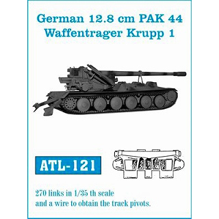 【新製品】[2007013512108] ATL-121)12.8cm Pak44/ヴァッフェントレーガー クルップ1用