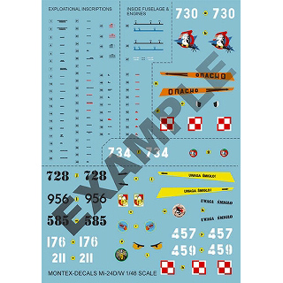 【新製品】[2007187500208] MＤ72002)Mi-24D/W ポーランド空軍