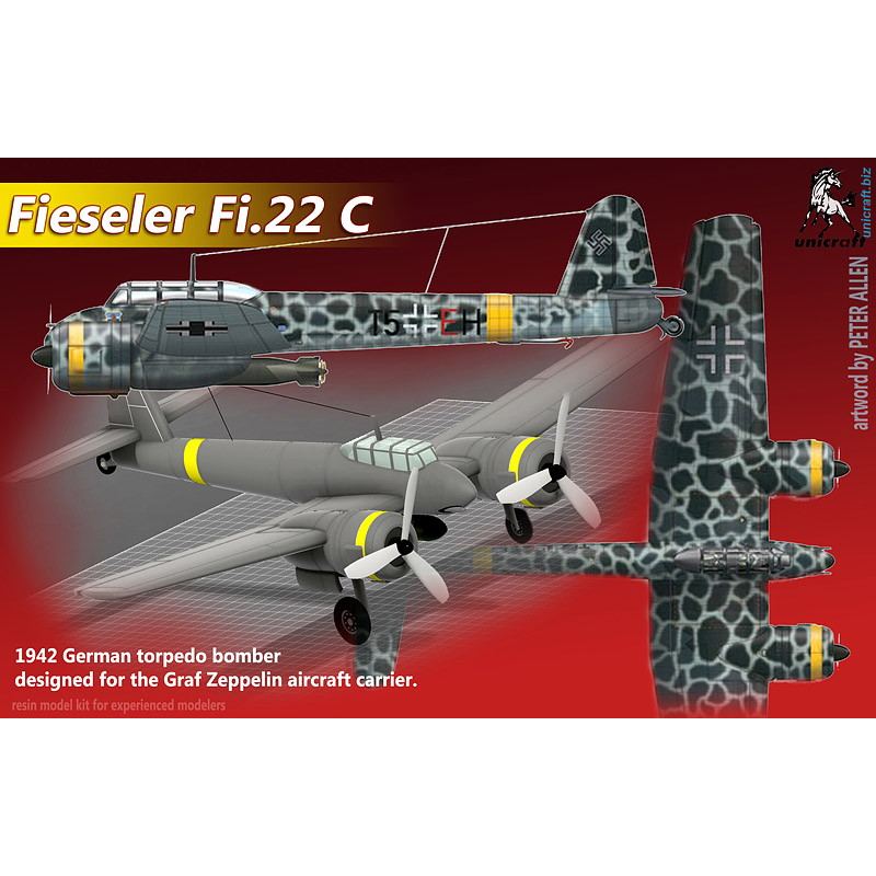 【新製品】UN72136 フィゼラー Fi.22C 1942