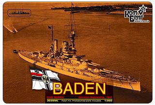 【新製品】[2007653503504] 3535FH)バイエルン級戦艦 バーデン Baden 1917