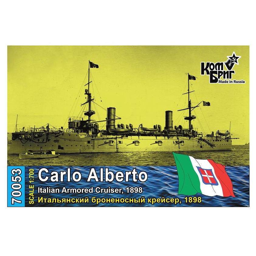 【新製品】70053 伊海軍 ヴェットール・ピサニ級装甲巡洋艦 カルロ・アルベルト Carlo Alberto 1898