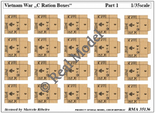 【新製品】[2007713613600] RMA35136)ベトナム戦争 Cレーションボックス Pt.1