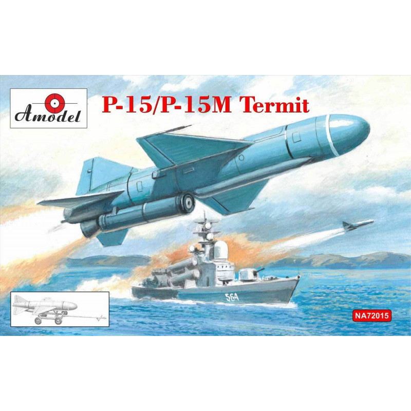 【新製品】NA72015 1/72 P-15/P-15M テルミート ソ連軍対艦ミサイル