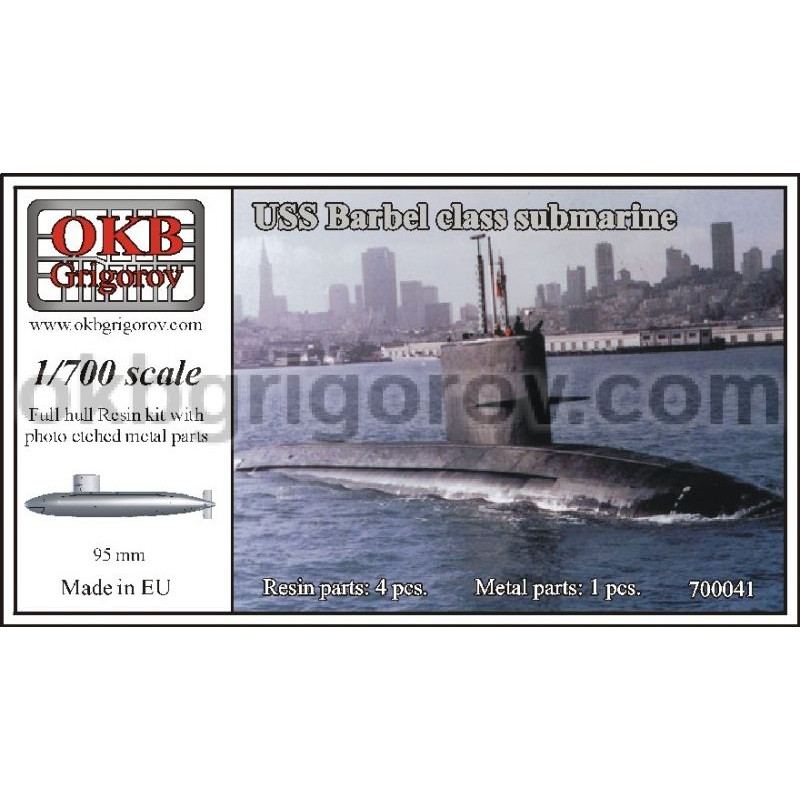 【新製品】[2008937000412] 700041)バーベル級攻撃型潜水艦 Barbel