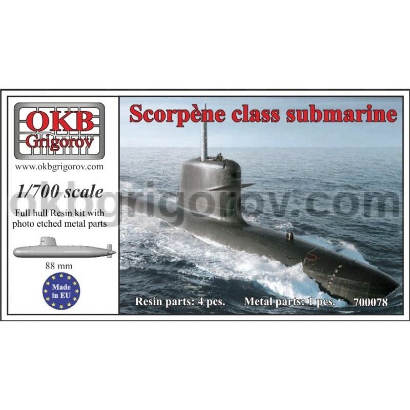 【新製品】[2008937000795] 700079)マレーシア海軍 スコルペーヌ級潜水艦 Scorpene