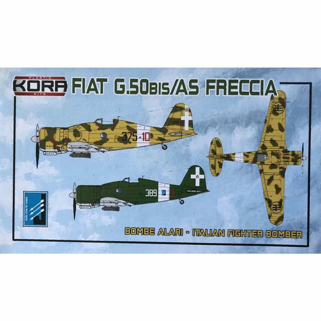 【新製品】KPK72155)1/72 フィアット G.50bis/AS｢イタリア戦闘攻撃機｣