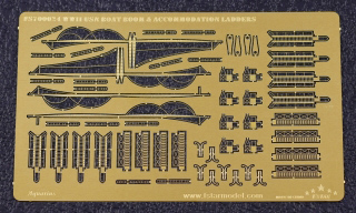 【新製品】[2009087000246] FS700024)WWII 米海軍 係船桁 & 舷梯