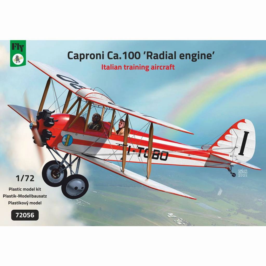 【新製品】72056 1/72 カプロ二 Ca.100 空冷星形エンジン搭載型