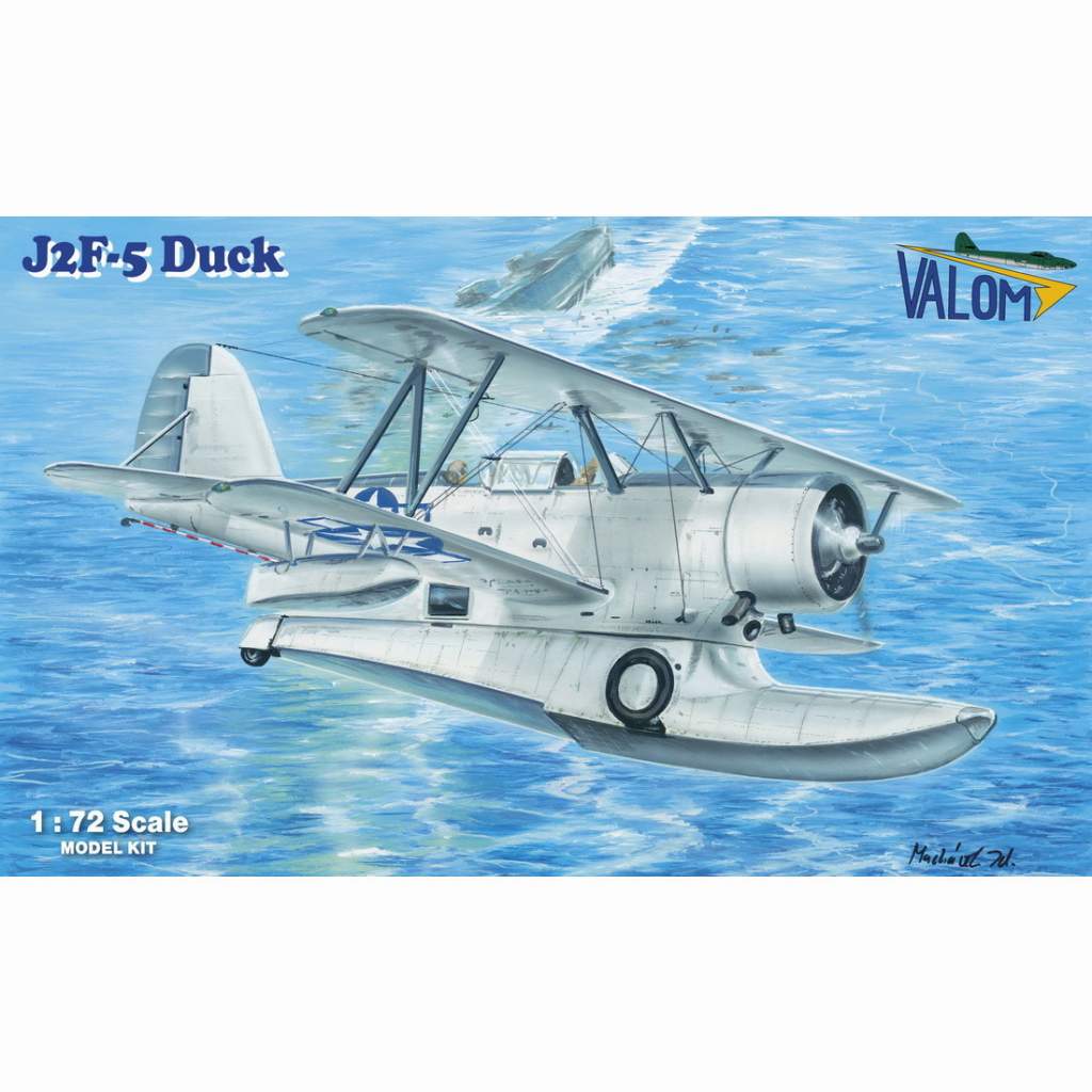 【新製品】72163 1/72 グラマン J2F-5 ダック 水陸両用機｢アメリカ沿岸警備隊｣