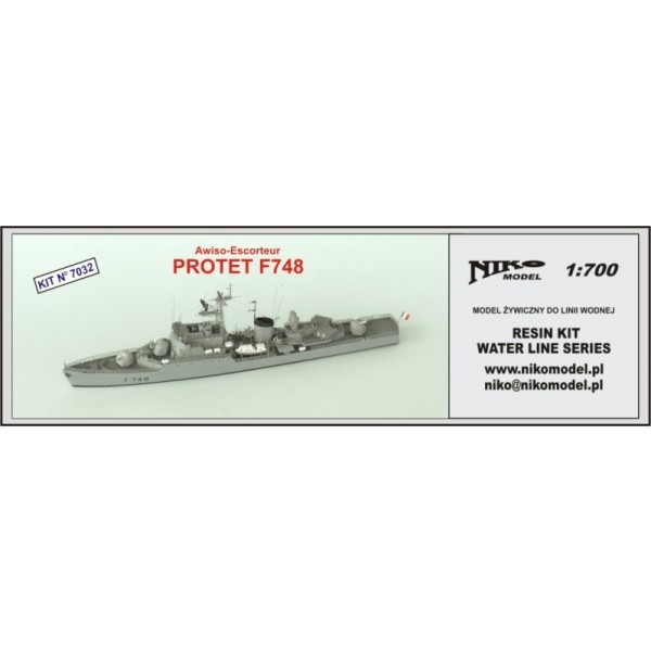 【再入荷】7032 通報護衛艦 F-748 プロテ Protet