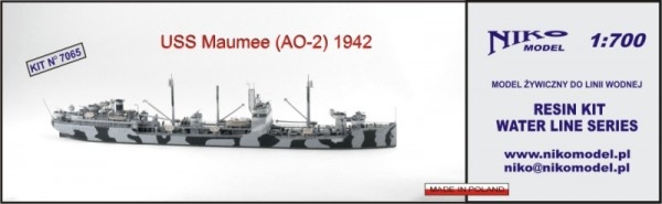 【再入荷】7065 給油艦 AO-2 マウミー Maumee 1942