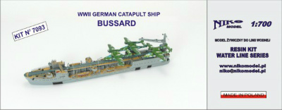 【再入荷】7093 独 カタパルト飛行艇母艦 ブッサルド Bussard 1942