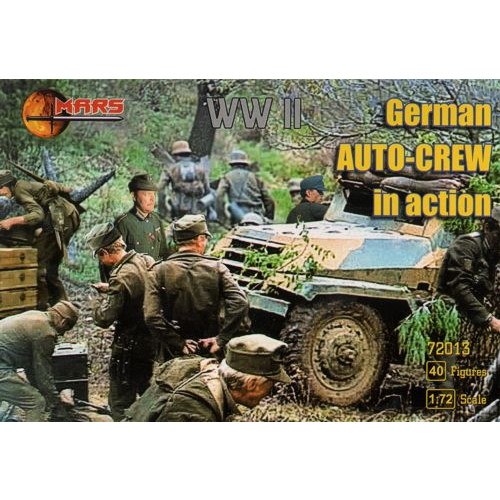 【新製品】[2010747201309] 72013)WWII ドイツ 装甲車クルー