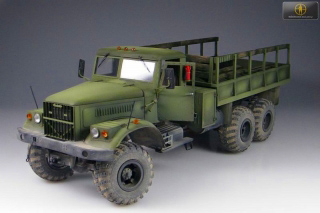 【新製品】[2011192500108] 25001)ロシア KrAZ-255B 6×6 重トラック