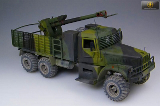 【新製品】[2011193502101] 35021)KrAZ-255B ガントラック