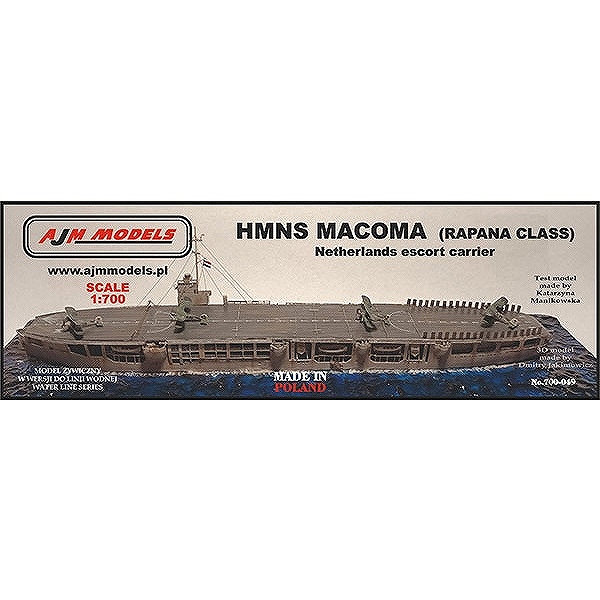 【新製品】700-049 WWII オランダ海軍 航空母艦 マコマ Macona(ラパナ級商船空母)