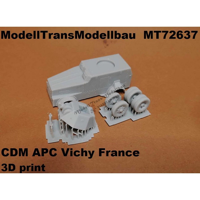 【新製品】MT72637 フランス ヴィシー政権 CDM 装甲兵員輸送車