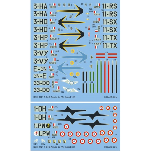 【新製品】SO314421 F-84G サンダージェット