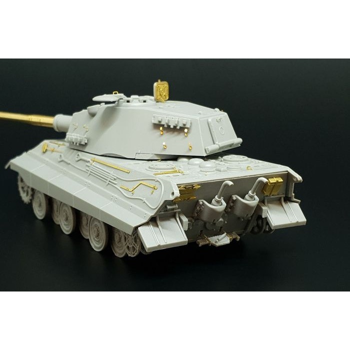 【新製品】HLH72132 1/72 E-50 中戦車w/105mm砲用エッチングパーツ (モデルコレクト用)