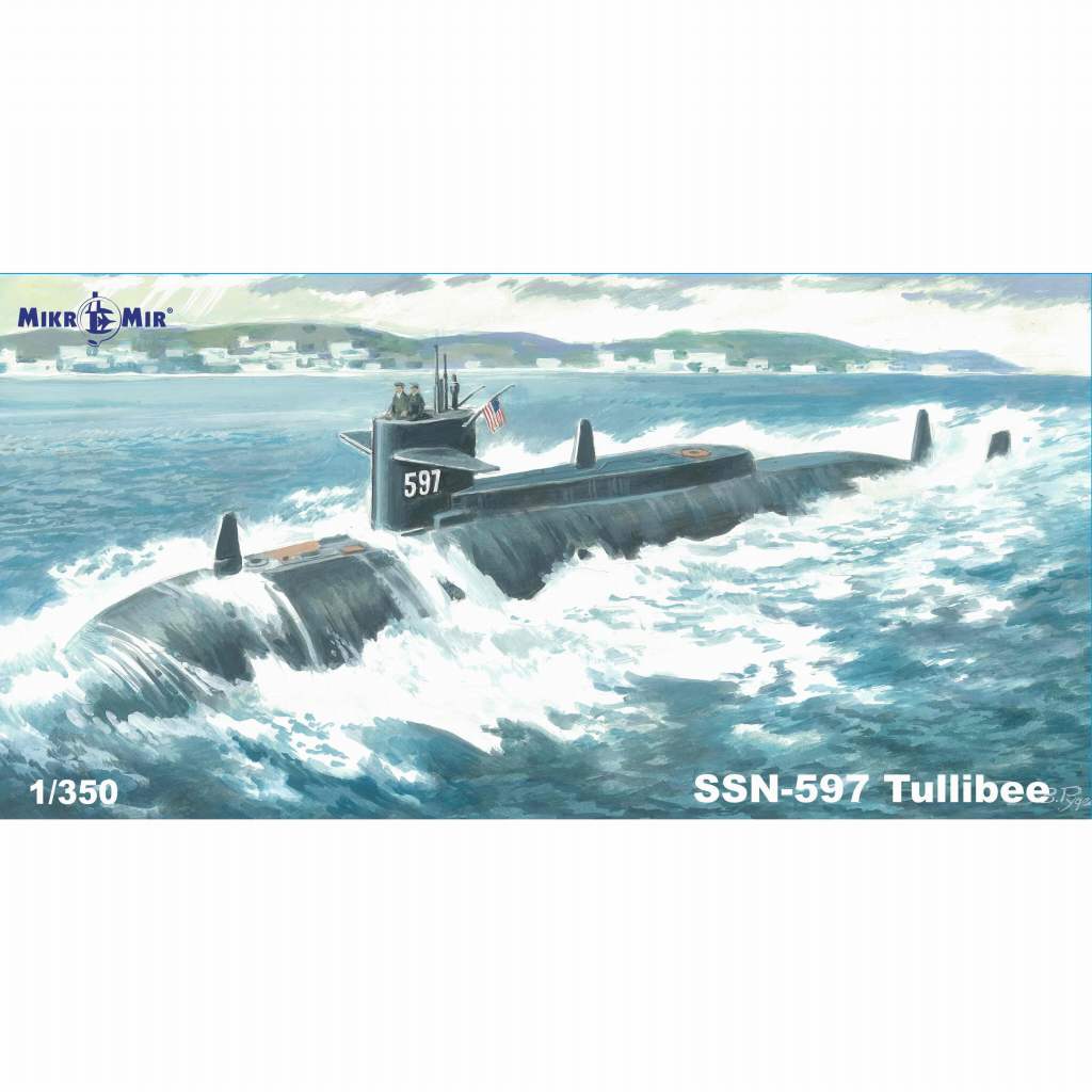 【新製品】350-041 アメリカ SSN-597 タリビー 攻撃型原子力潜水艦