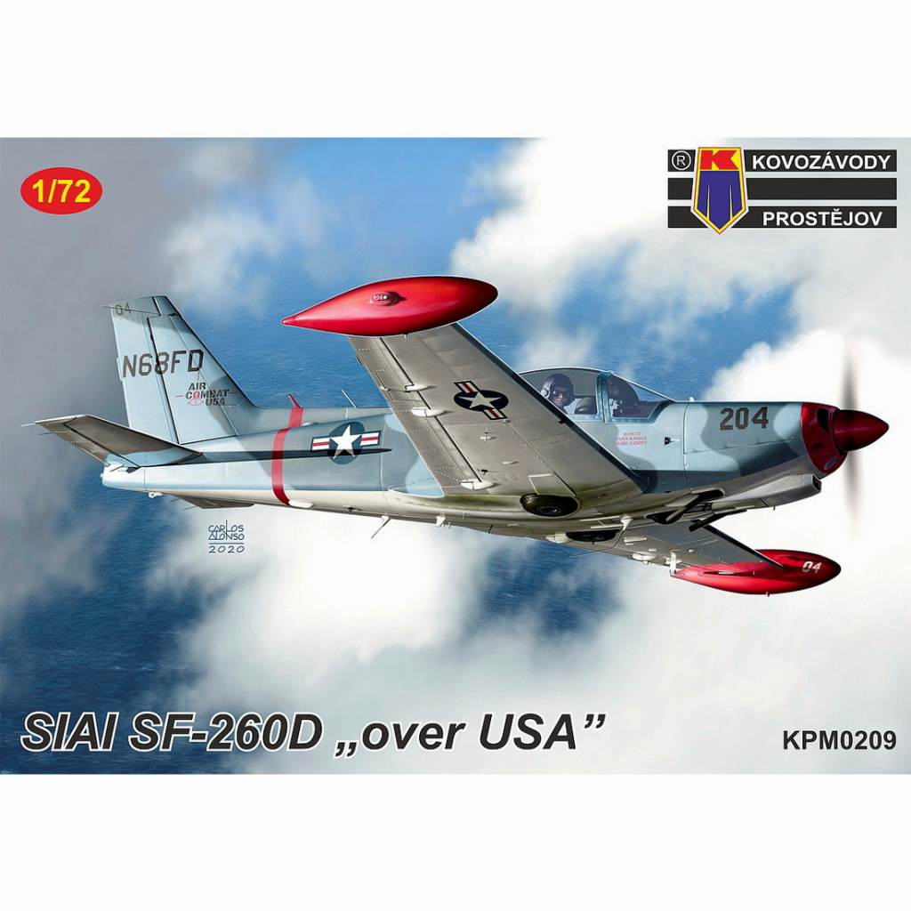 【新製品】KPM0209 SIAI SF-260D 「アメリカ上空」