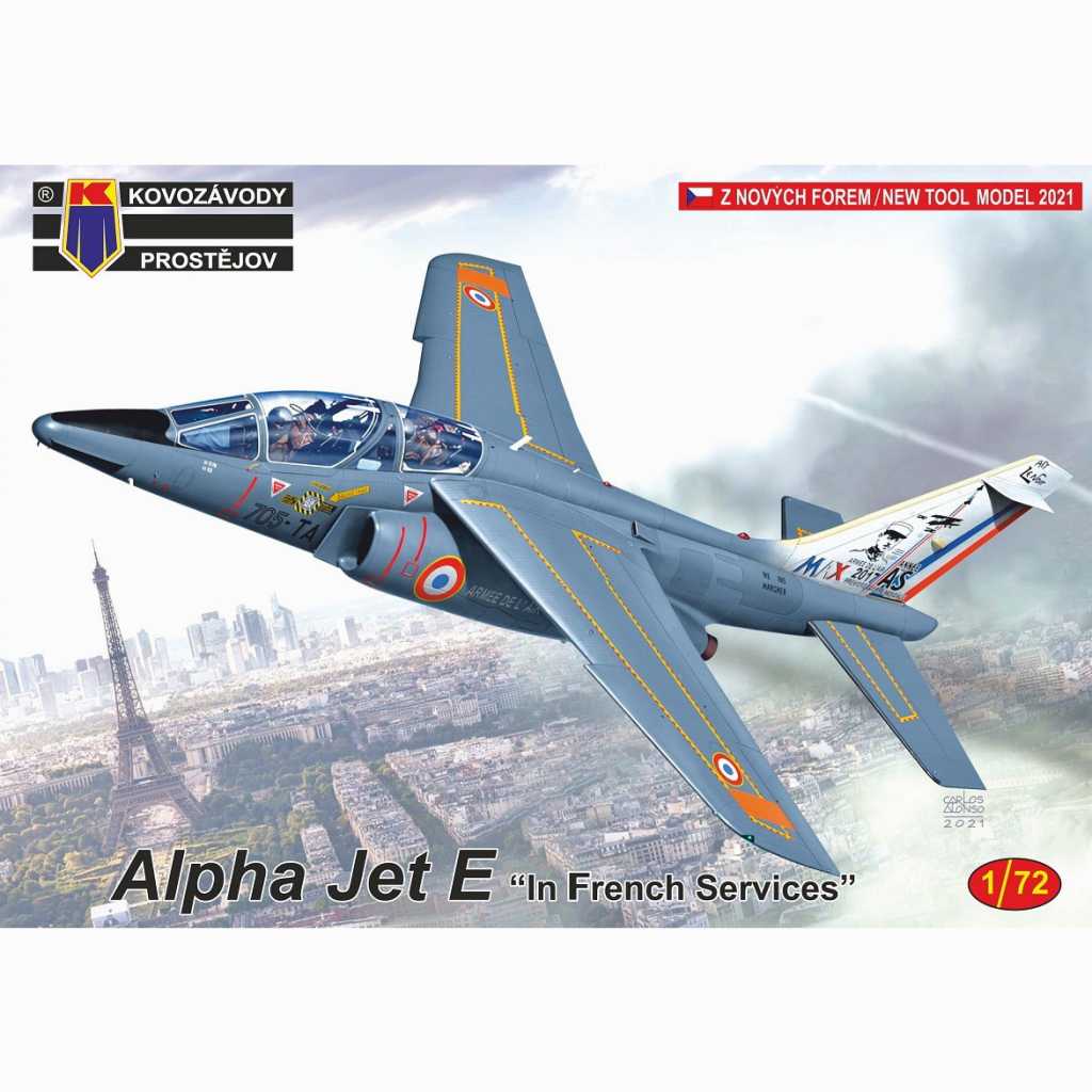 【新製品】KPM0264 1/72 アルファジェット E型 ｢フランス空軍｣