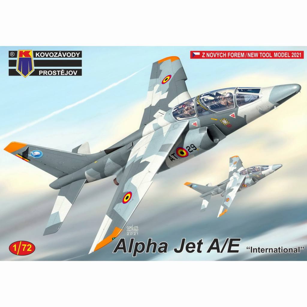 【新製品】KPM0268 1/72 アルファジェットA/E 「インターナショナル」