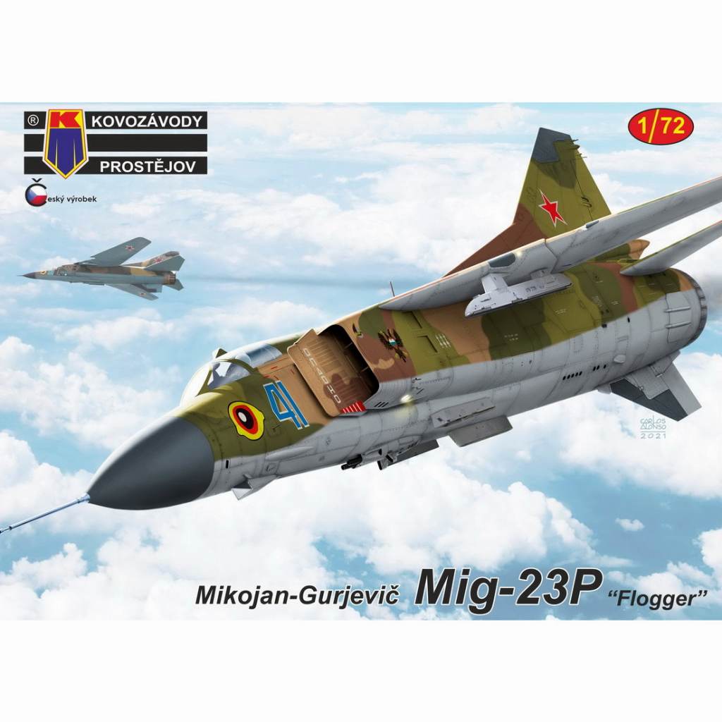 【新製品】KPM0286 1/72 ミグ MiG-23P フロッガー