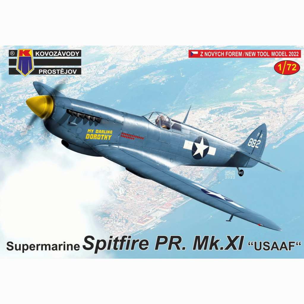 【新製品】KPM0291 1/72 スーパーマリン スピットファイア PR. Mk.XI 米陸軍航空軍