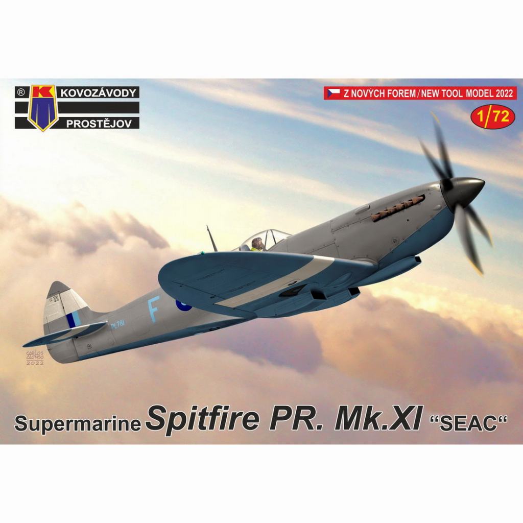 【新製品】KPM0295 1/72 スーパーマリン スピットファイア PR. Mk.XI 東南アジア地域英空軍