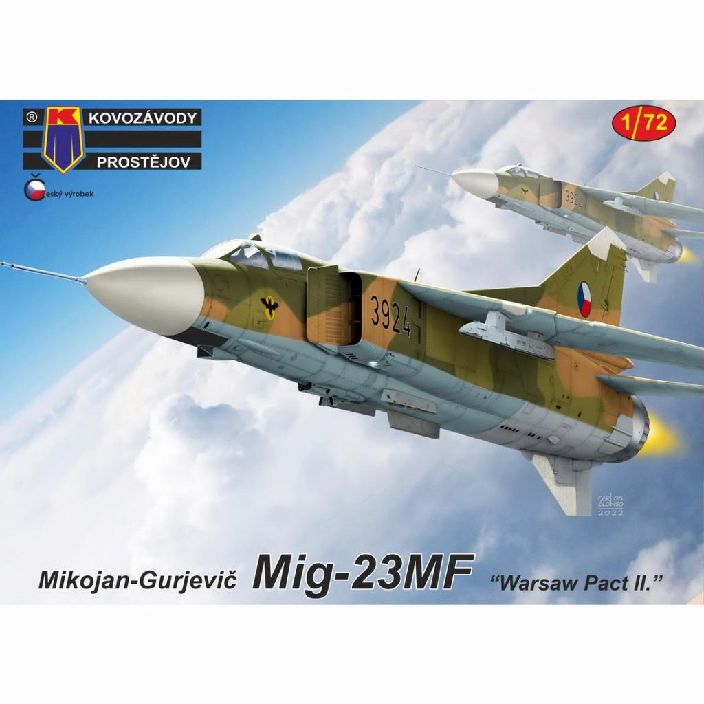 【新製品】KPM0308 1/72 ミグ MiG-23MF フロッガー ワルシャワ条約加盟国II