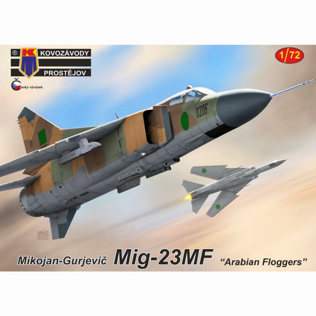 【新製品】KPM0309 1/72 ミグ MiG-23MF フロッガー アラブフロッガー