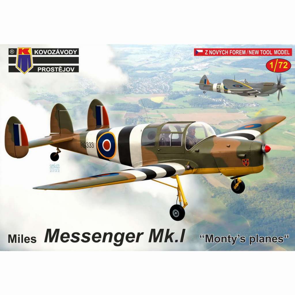 【新製品】KPM0318 1/72 マイルズ メッセンジャー Mk.I モントゴメリー乗用機