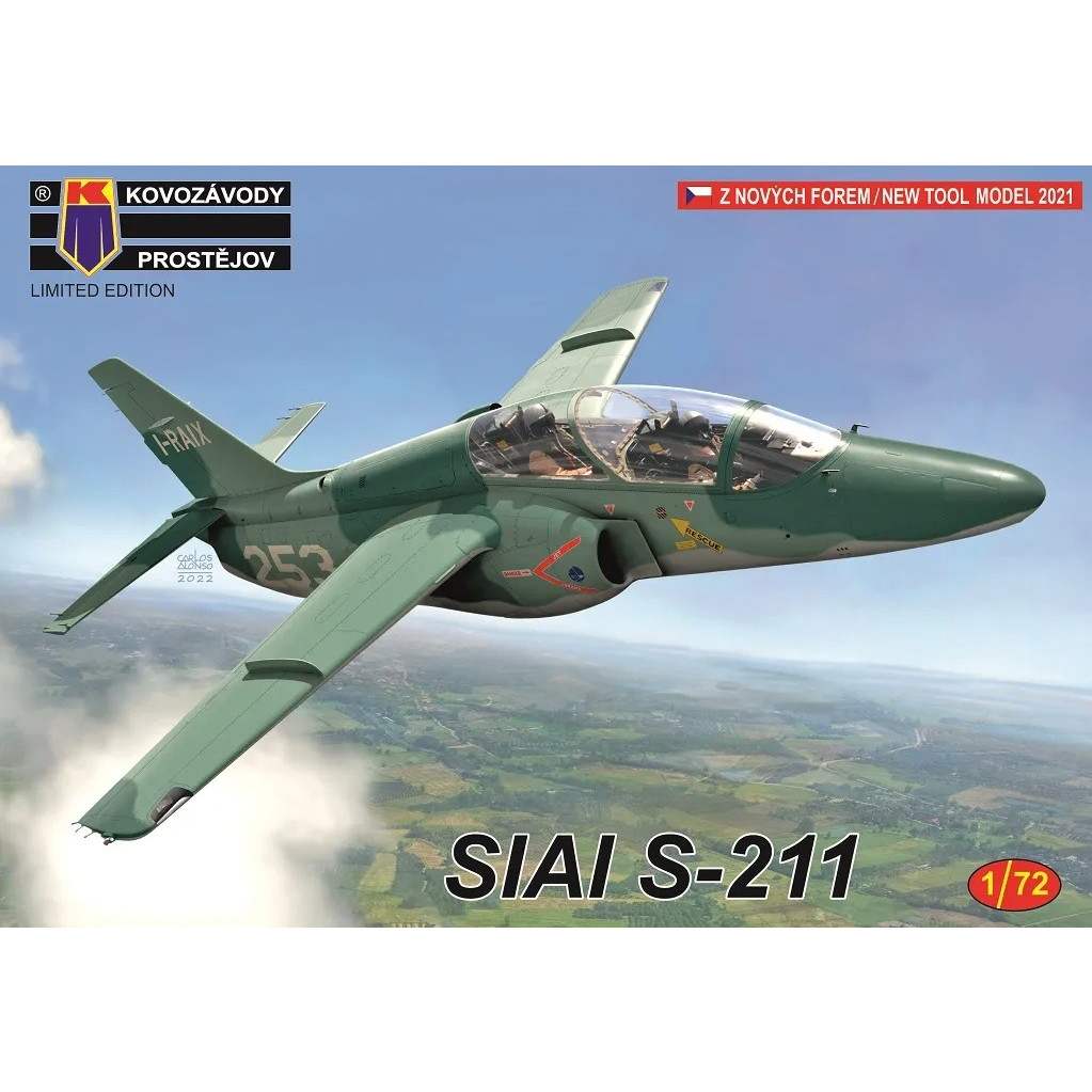 【新製品】KPM0346 1/72 SIAI S-211 ジェット練習機