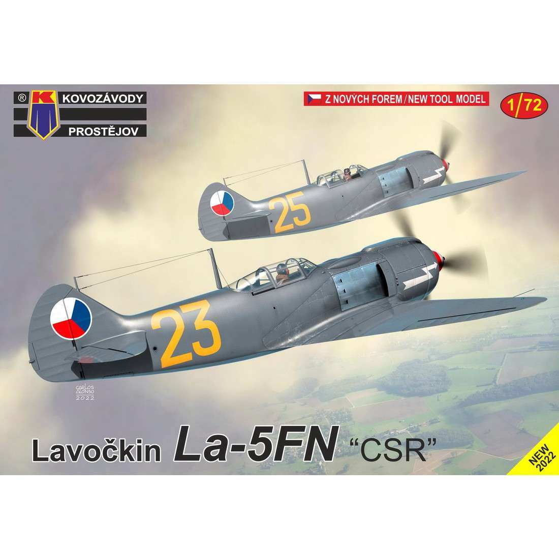 【新製品】KPM0358 1/72 ラヴォーチキン La-5FN｢チェコスロバキア｣