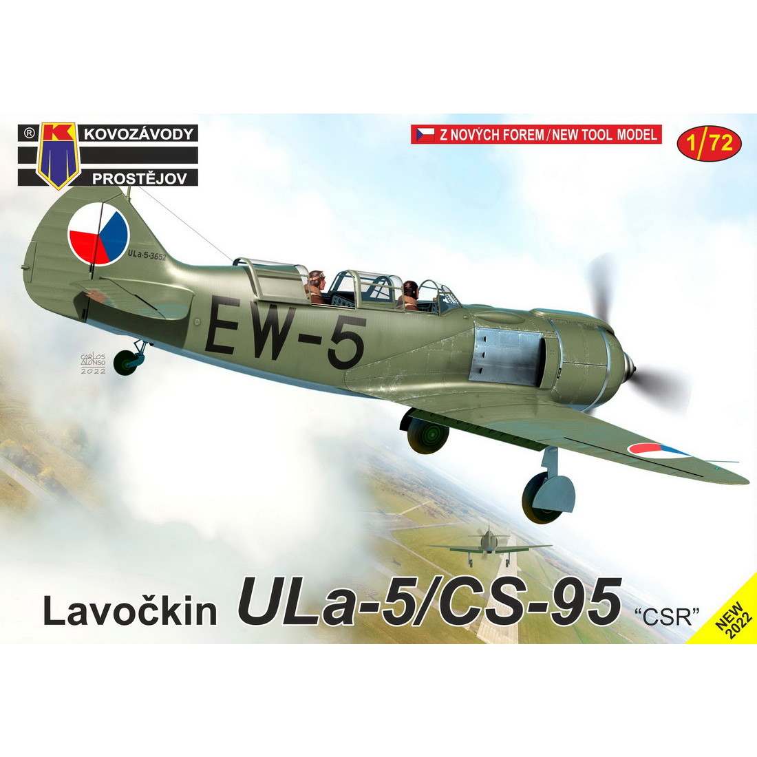 【新製品】KPM0361 1/72 ラヴォーチキン ULa-5/CS-95｢チェコスロバキア｣