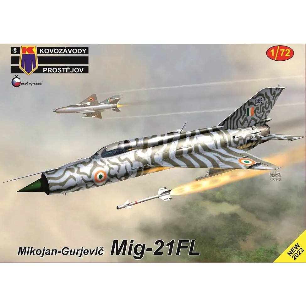 【新製品】KPM0367 1/72 ミグ MiG-21FL