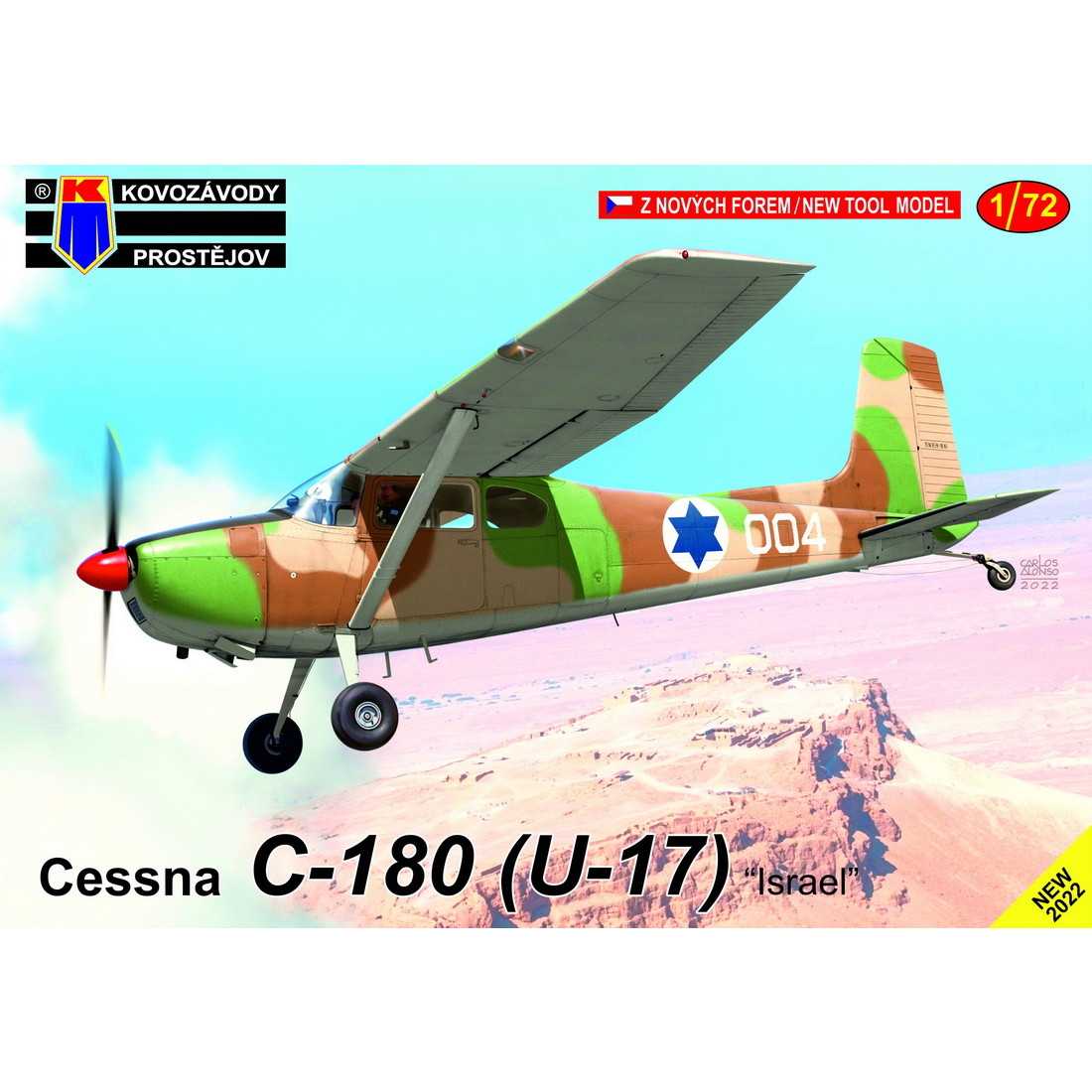 【新製品】KPM0369 1/72 セスナ C-180 (U-17) ｢イスラエル｣