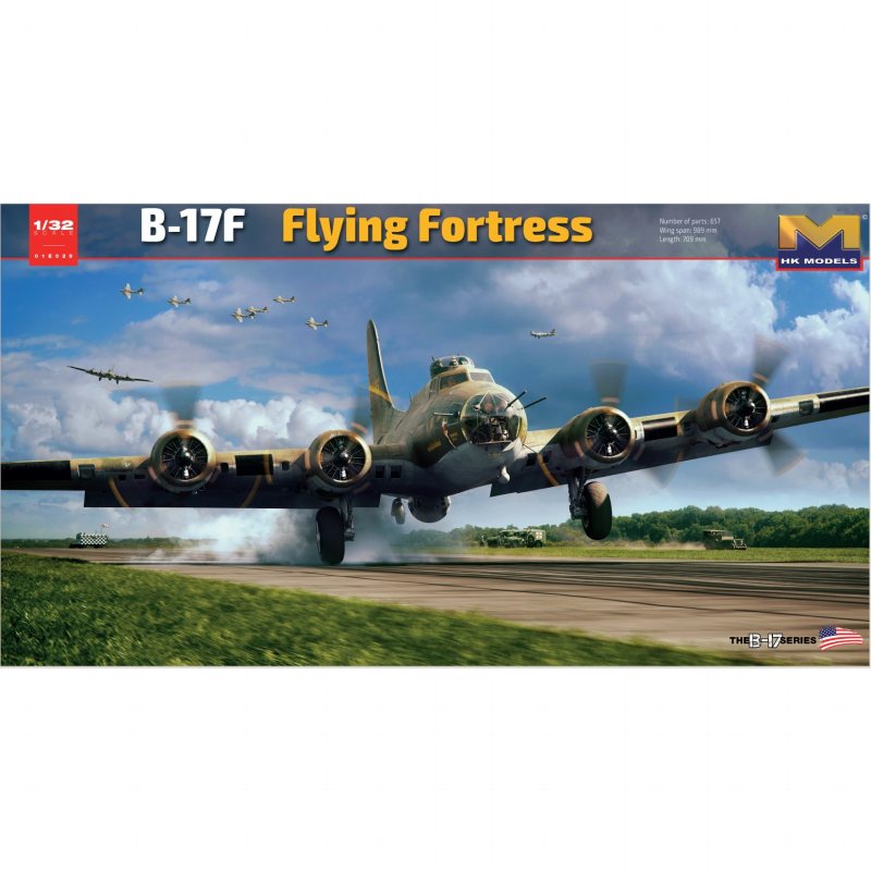 HKモデル 1/32 B-17F メンフィスベル、B-25H ミッチェル ガンシップ