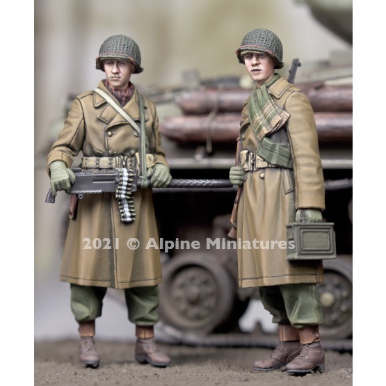 【新製品】35295 1/35 WWIIアメリカ陸軍M1919MG射撃チーム 冬