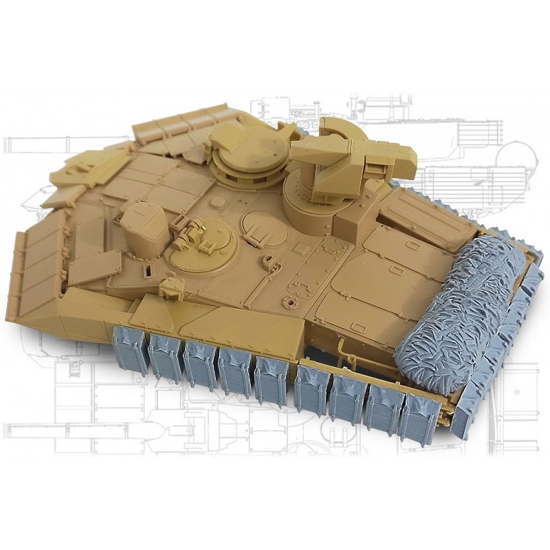 【新製品】B35254 1/35 現用 露/ソ ソフトケース型ERA(24個入)/積荷セット