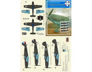 【新製品】[2013227204401] RD72044)Bf109E ユーゴスラビア空軍のエミール