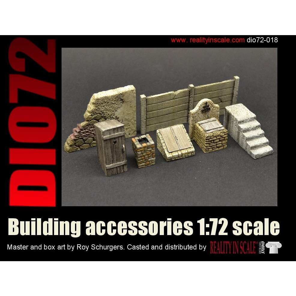 【新製品】72018 建物アクセサリー(階段、地下室の扉など)