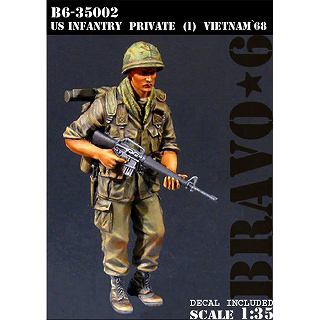 【再入荷】[2013383500201] 35002)現用 アメリカ軍 歩兵 二等兵(1) ベトナム 1968年