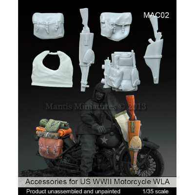 【新製品】[2013413400204] MAC02)米軍バイクWLA用アクセサリーセット