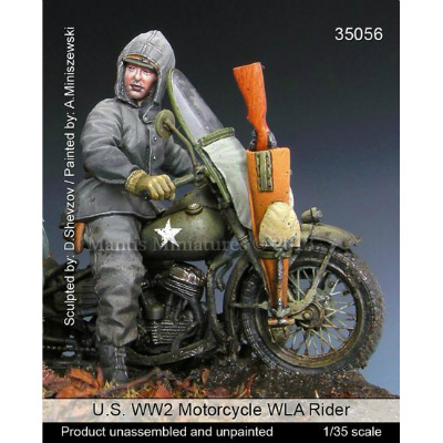 【新製品】[2013413505602] 35056)WWII 米 WLAバイク搭乗兵