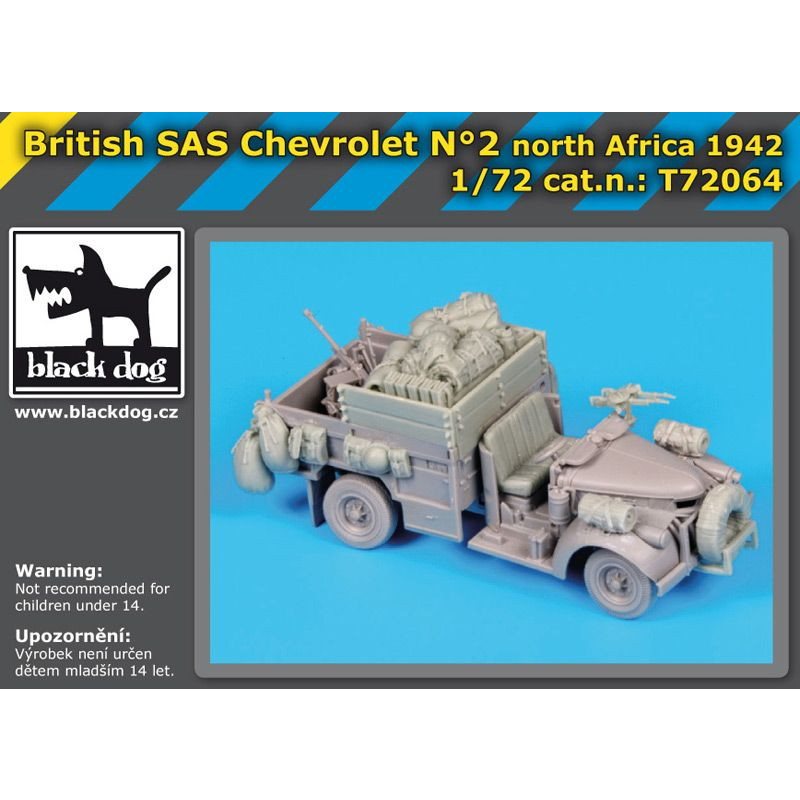 【新製品】T72064 英軍 SAS シボレー No.2 北アフリカ 1942