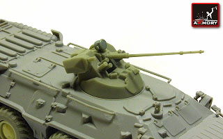 【新製品】[2013556240101] M72401)BTR-80A 30mm砲砲塔セット